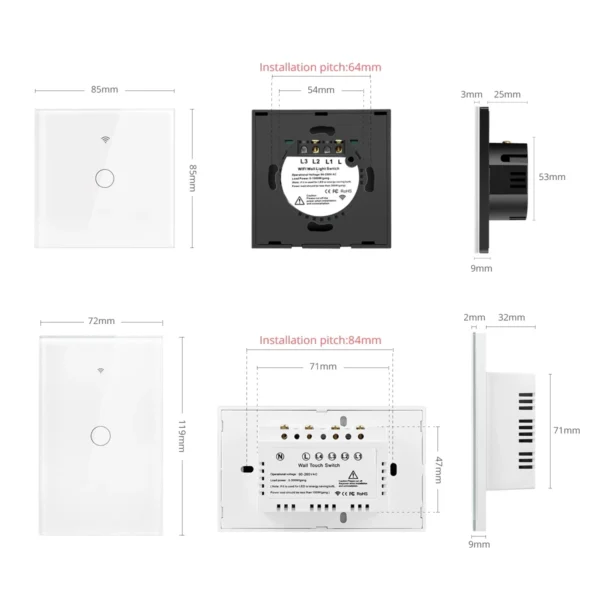 Interruttore Intelligente wifi Smart Home - immagine 2