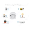 Tuya Smart Plug EU 16A con Power Monitor presa elettrica WiFi Smartlife App funziona con Alexa Google Home risciacquo Smart Home - immagine 3