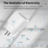 Tuya Smart Plug EU 16A con Power Monitor presa elettrica WiFi Smartlife App funziona con Alexa Google Home risciacquo Smart Home - immagine 7