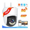 5G WiFi Tuya IP Camera 2K 4MP telecamera di sicurezza Outdoor Smart Home Alexa CCTV videosorveglianza OnVF Street Cam