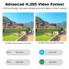 5G WiFi Tuya IP Camera 2K 4MP telecamera di sicurezza Outdoor Smart Home Alexa CCTV videosorveglianza OnVF Street Cam - immagine 5