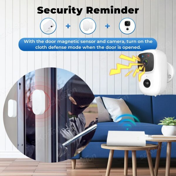 Gateway Zigbee 3.0/Tuya Hub Smart RJ45 Wired Home Bridge Connect Smart Life app - immagine 4