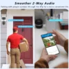 Telecamera di videosorveglianza Tuya/Smart Life 8MP (4+4) Dual Lens PTZ WIF Ai Human Auto Tracking - immagine 13