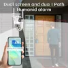 Telecamera di videosorveglianza Tuya/Smart Life 8MP (4+4) Dual Lens PTZ WIF Ai Human Auto Tracking - immagine 6